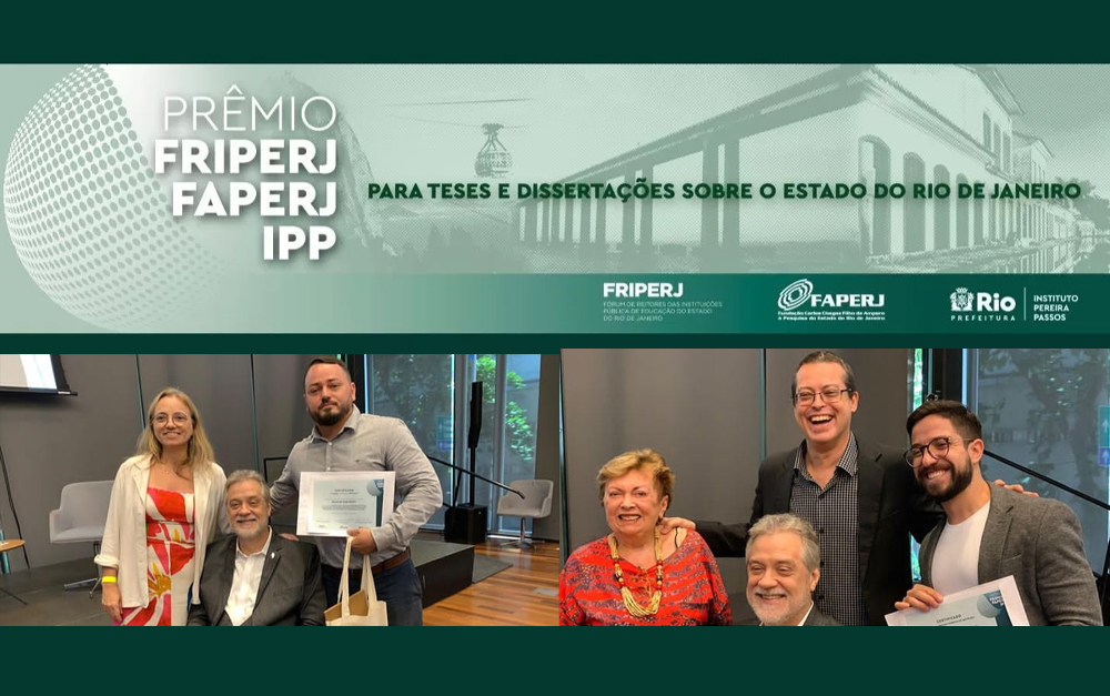 Resultado: Concurso de Teses e Dissertações Prêmio IPP – FAPERJ – FRIPERJ 2023